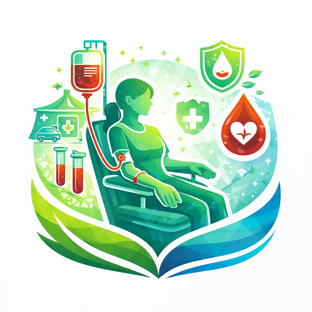 Community members attending Blood Donation Camps outreach activities.