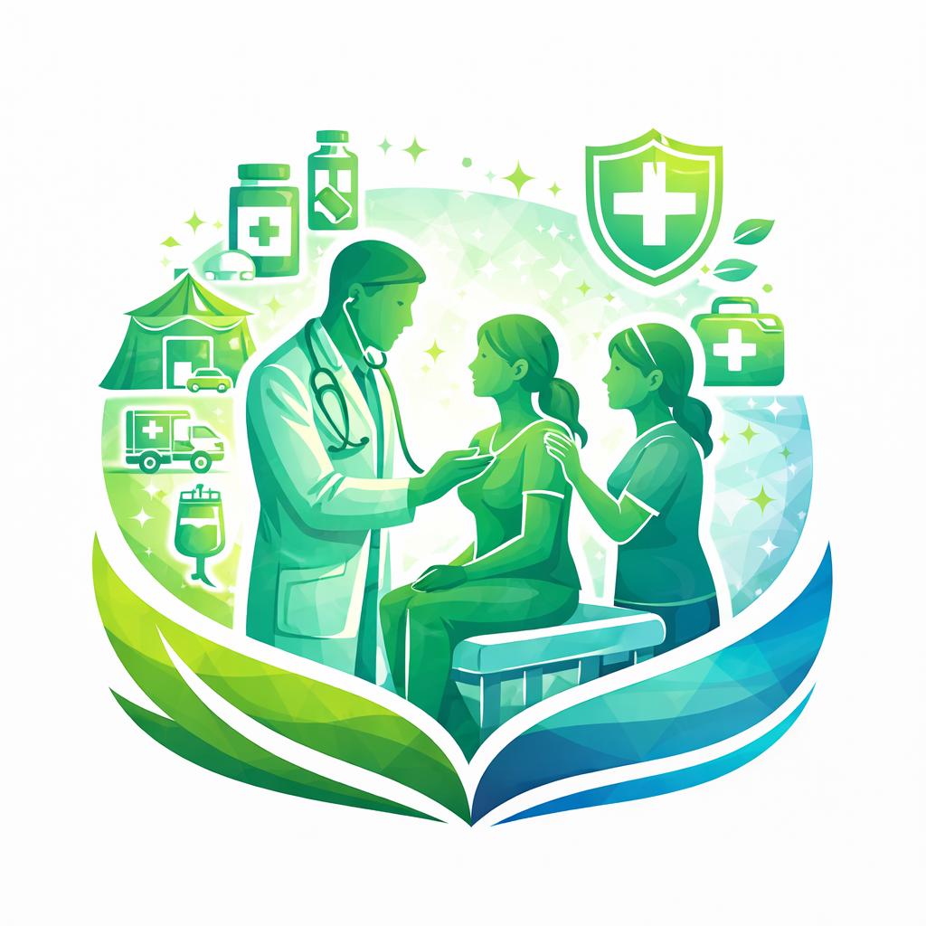 Community members attending Medical Camps outreach activities.